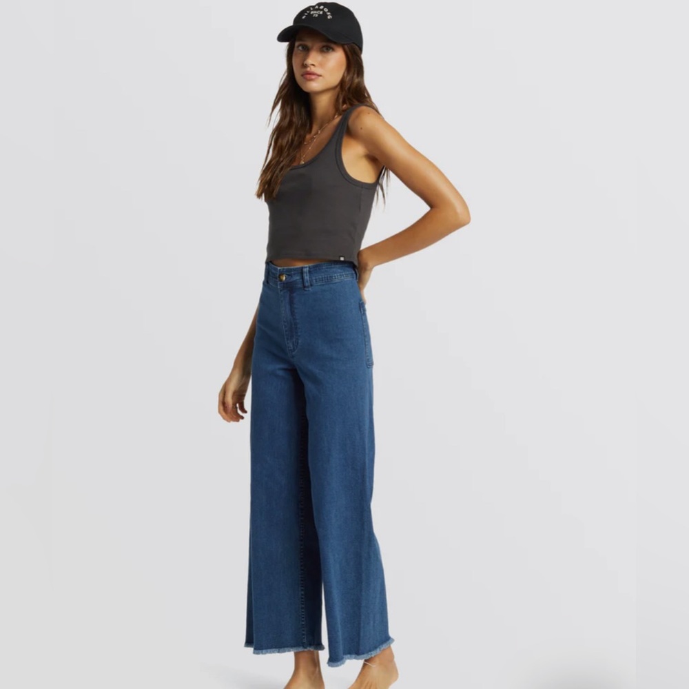 NWT Billabong Free Fall High-Waist Pants - Picture 3 of 10